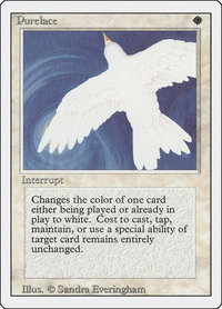 Purelace - Revised Edition (3ED) #32 - Rare Magic: The Gathering Trading Card