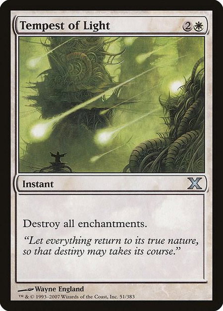 Tempest of Light - 10th Edition Magic: The Gathering trading card