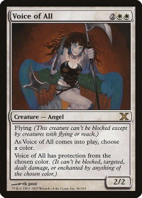 Voice of All - 10th Edition (10E) #56 - Rare Magic: The Gathering Trading Card