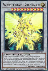 Stardust Chronicle Spark Dragon - Circuit Break (CIBR) #CIBR-ENSE1 - Super Rare YuGiOh Trading Card