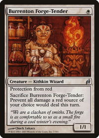 Burrenton Forge-Tender - Lorwyn (LRW) #7 - Uncommon Magic: The Gathering Trading Card