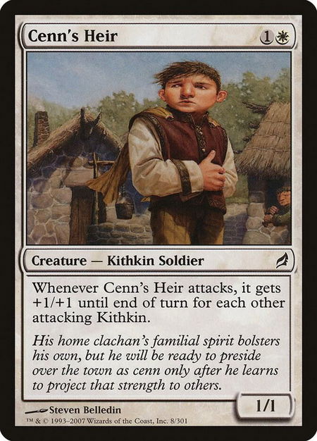 Cenn's Heir - Lorwyn Magic: The Gathering trading card