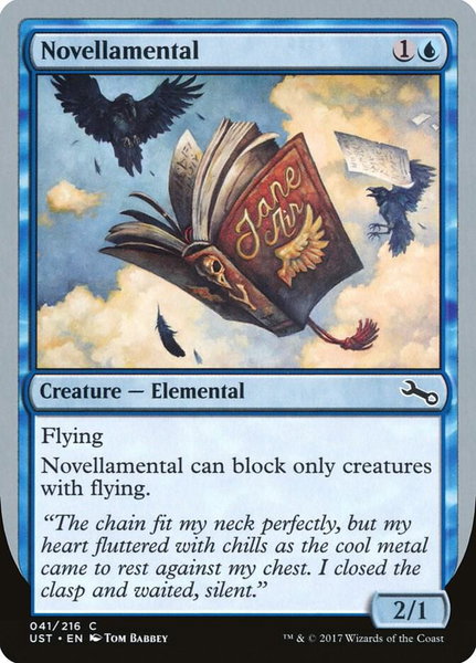 Novellamental (C) - Unstable Magic: The Gathering trading card