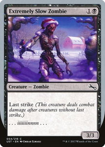 Extremely Slow Zombie (C) - Unstable (UST) #54c - Common Magic: The Gathering Trading Card