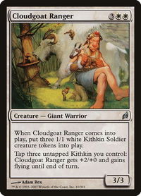 Cloudgoat Ranger - Lorwyn (LRW) #10 - Uncommon Magic: The Gathering Trading Card