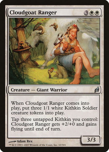 Cloudgoat Ranger - Lorwyn Magic: The Gathering trading card