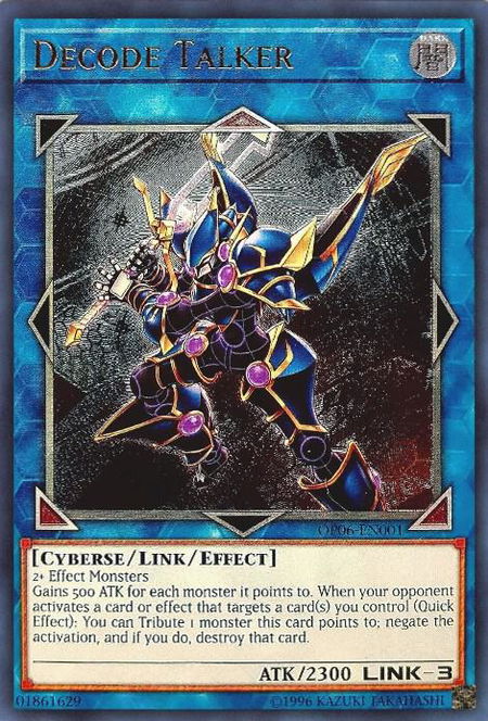 Decode Talker (UTR) trading card from OTS Tournament Pack 6 Decode Talker (UTR) - OTS Tournament Pack 6 YuGiOh trading card