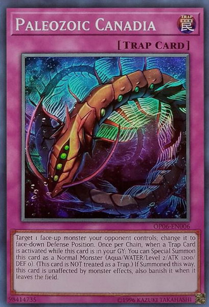 Paleozoic Canadia - OTS Tournament Pack 6 YuGiOh trading card