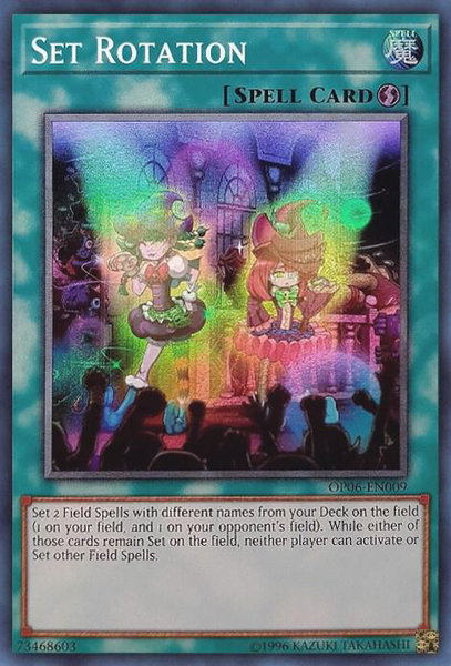 Set Rotation - OTS Tournament Pack 6 YuGiOh trading card