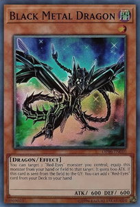 Black Metal Dragon - OTS Tournament Pack 6 (OP06) #OP06-EN010 - Super Rare YuGiOh Trading Card