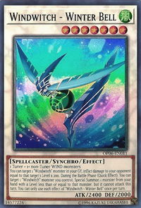 Windwitch - Winter Bell - OTS Tournament Pack 6 (OP06) #OP06-EN011 - Super Rare YuGiOh Trading Card