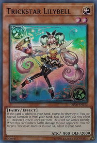 Trickstar Lilybell - OTS Tournament Pack 6 (OP06) #OP06-EN012 - Super Rare YuGiOh Trading Card
