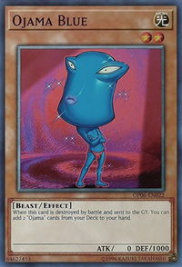 Ojama Blue - OTS Tournament Pack 6 (OP06) #OP06-EN022 - Common / Short Print YuGiOh Trading Card