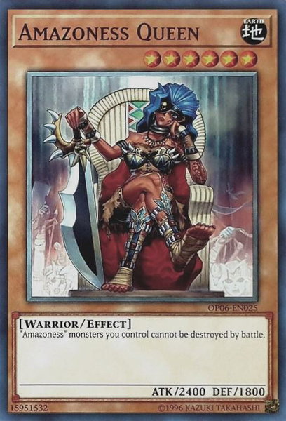 Amazoness Queen - OTS Tournament Pack 6 YuGiOh trading card