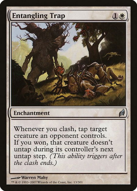 Entangling Trap - Lorwyn Magic: The Gathering trading card