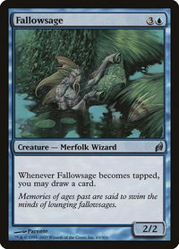 Fallowsage - Lorwyn (LRW) #63 - Uncommon Magic: The Gathering Trading Card