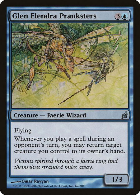 Glen Elendra Pranksters - Lorwyn Magic: The Gathering trading card