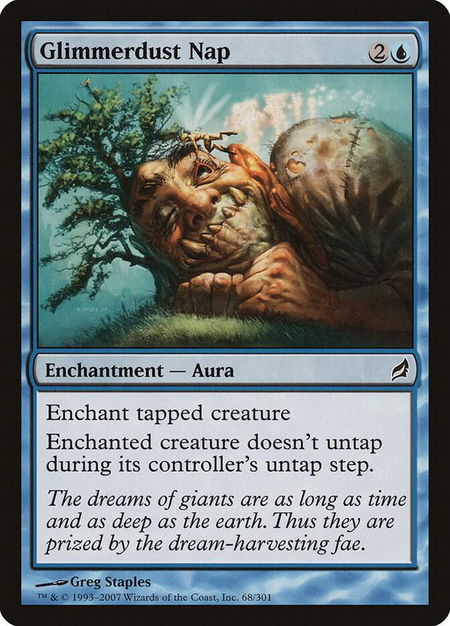 Glimmerdust Nap - Lorwyn Magic: The Gathering trading card