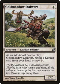 Goldmeadow Stalwart - Lorwyn (LRW) #18 - Uncommon Magic: The Gathering Trading Card