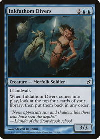 Inkfathom Divers - Lorwyn (LRW) #70 - Common Magic: The Gathering Trading Card