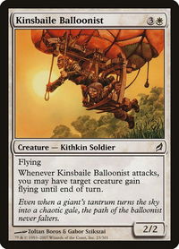 Kinsbaile Balloonist - Lorwyn (LRW) #23 - Common Magic: The Gathering Trading Card