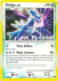 Dialga - 16/106 [Platinum] - Burger King Promos (BKP) #016/106 - Rare Pokémon Trading Card
