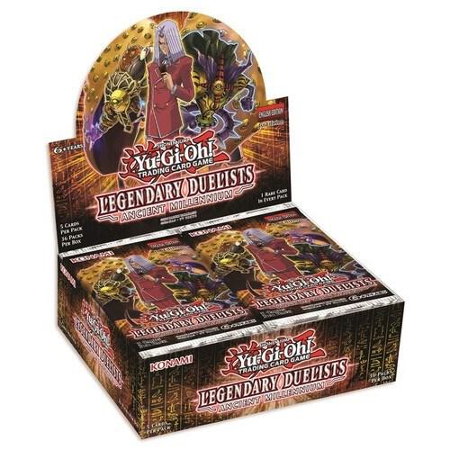 Legendary Duelists: Ancient Millennium Booster Box - Legendary Duelists: Ancient Millennium YuGiOh trading card