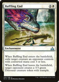 Baffling End - Rivals of Ixalan (RIX) #1 - Uncommon Magic: The Gathering Trading Card