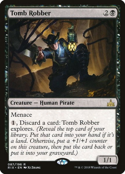 Tomb Robber - Rivals of Ixalan Magic: The Gathering trading card