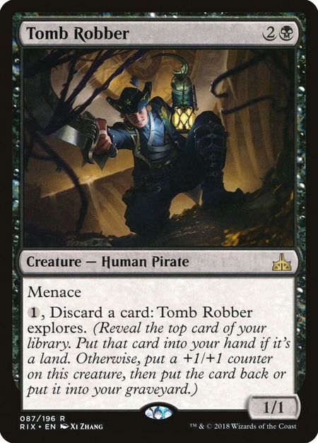 Tomb Robber - Rivals of Ixalan Magic: The Gathering trading card