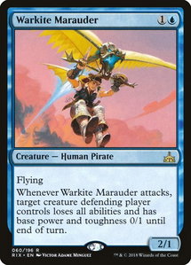 Warkite Marauder - Rivals of Ixalan (RIX) #60 - Rare Magic: The Gathering Trading Card