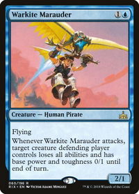 Warkite Marauder - Rivals of Ixalan (RIX) #60 - Rare Magic: The Gathering Trading Card