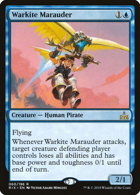 Warkite Marauder - Rivals of Ixalan Magic: The Gathering trading card