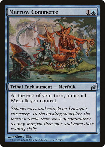 Merrow Commerce - Lorwyn Magic: The Gathering trading card