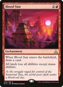 Blood Sun - Rivals of Ixalan (RIX) #92 - Rare Magic: The Gathering Trading Card