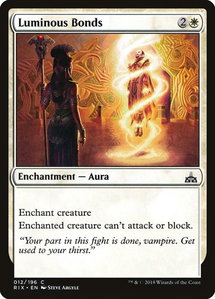 Luminous Bonds - Rivals of Ixalan (RIX) #12 - Common Magic: The Gathering Trading Card