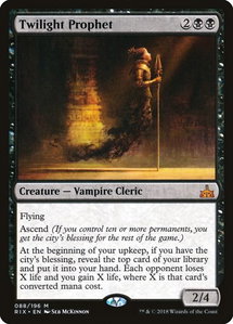 Twilight Prophet - Rivals of Ixalan (RIX) #88 - Mythic Rare Magic: The Gathering Trading Card