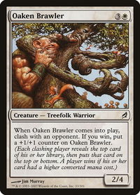 Oaken Brawler - Lorwyn (LRW) #33 - Common Magic: The Gathering Trading Card