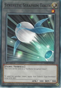 Token: Synthetic Seraphim - Structure Deck: Wave of Light (SDWL) #SR05-ENTKN - Common / Short Print YuGiOh Trading Card