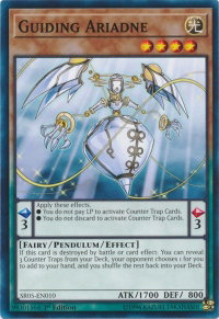 Guiding Ariadne - Structure Deck: Wave of Light (SDWL) #SR05-EN010 - Common / Short Print YuGiOh Trading Card