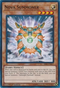Nova Summoner - Structure Deck: Wave of Light (SDWL) #SR05-EN017 - Common / Short Print YuGiOh Trading Card