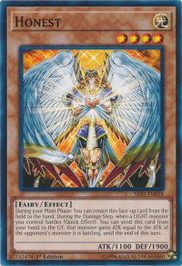 Honest - Structure Deck: Wave of Light (SDWL) #SR05-EN018 - Common / Short Print YuGiOh Trading Card