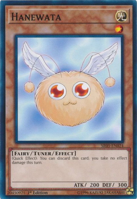 Hanewata trading card from Structure Deck: Wave of Light Hanewata - Structure Deck: Wave of Light YuGiOh trading card