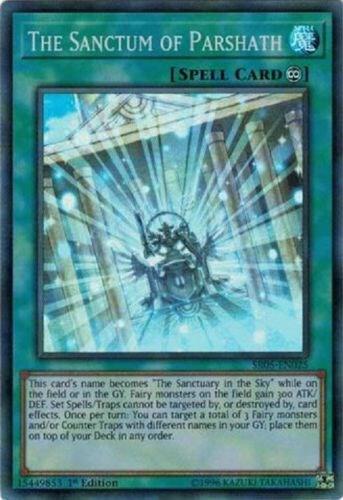 The Sanctum of Parshath - Structure Deck: Wave of Light YuGiOh trading card