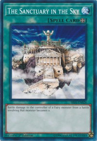 The Sanctuary in the Sky - Structure Deck: Wave of Light (SDWL) #SR05-EN026 - Common / Short Print YuGiOh Trading Card