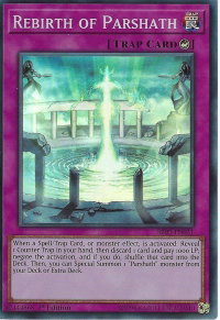 Rebirth of Parshath - Structure Deck: Wave of Light (SDWL) #SR05-EN031 - Super Rare YuGiOh Trading Card
