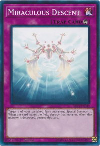 Miraculous Descent - Structure Deck: Wave of Light (SDWL) #SR05-EN033 - Common / Short Print YuGiOh Trading Card