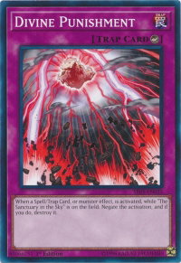Divine Punishment - Structure Deck: Wave of Light (SDWL) #SR05-EN035 - Common / Short Print YuGiOh Trading Card
