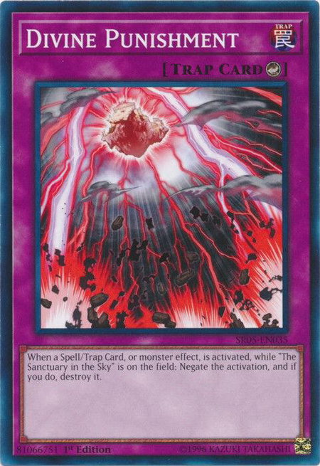 Divine Punishment - Structure Deck: Wave of Light YuGiOh trading card