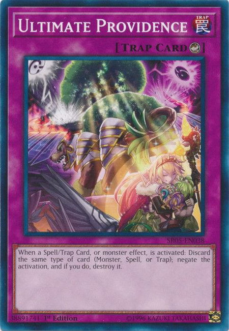 Ultimate Providence - Structure Deck: Wave of Light YuGiOh trading card